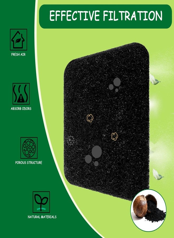 LOSUIN 8 Pack Carbon Diaper Pail Deodorizer Filter,Coconut Odor Absorber Activated Carbon Filter Compatible with Dekor Classi/Plus Diaper Pail,Keeping House Air Fresh - Image 3